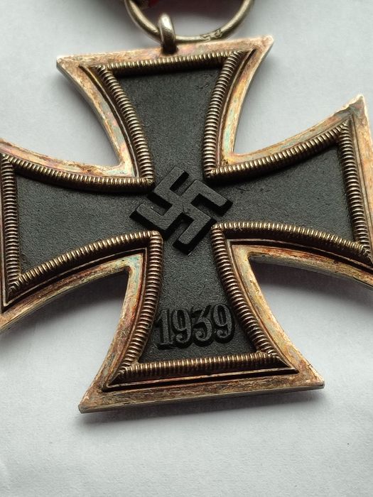 Sygnowany krzyż ek2 1939 że szpangą luftwaffe