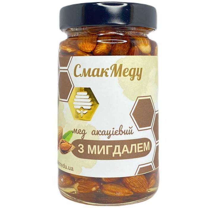 Мед з мигдалем 250 г