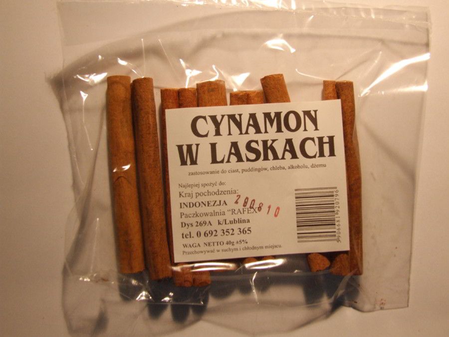 cynamon w laskach 6cm 40 g