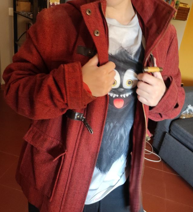 Casaco vermelho da La Redoute