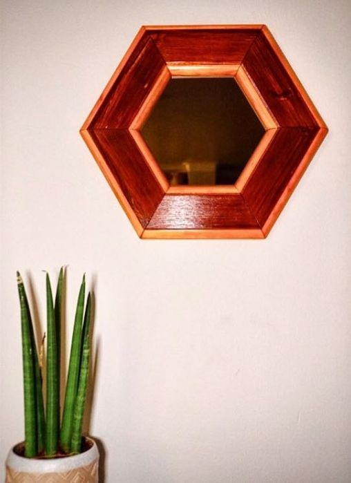Handcrafted Rustic Mirror