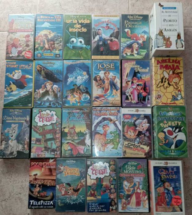 filmes vhs originais