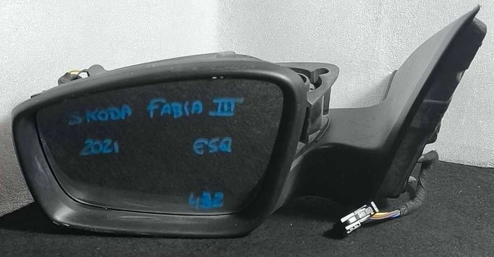 Espelho Retrovisor Esquerdo 6V1857407F - SKODA FABIA III Combi