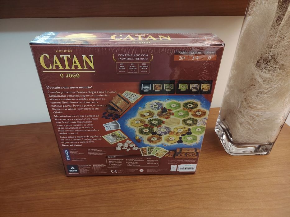 Catan o Jogo (Troca/Venda) - Caixa Celada, Original de Loja e ainda por abrir!