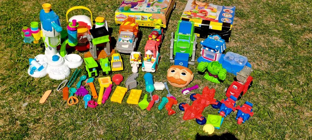 Duży zestaw playdooh