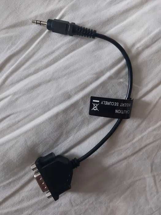 Kabel Samsung JACK - D-SUB przejściówka monitor telewizja głośniki tv