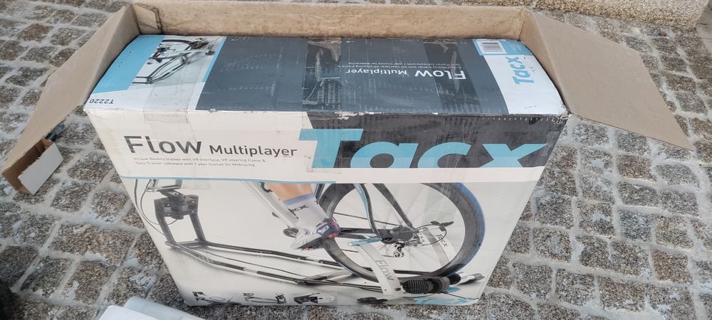 Rolo treino Tacx Flow