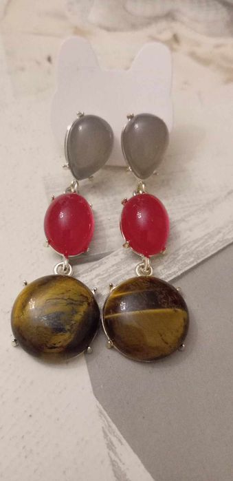 Brincos em aço inoxidável