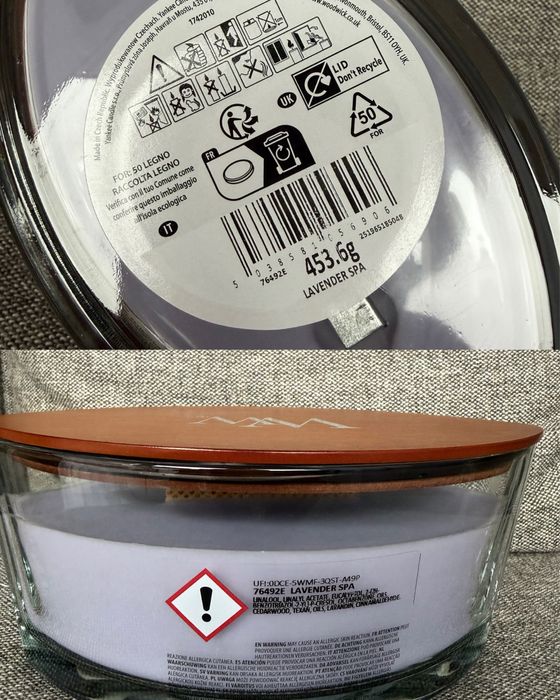 WoodWick свічка 453гр Lavender Spa Sagewood & Seagrass