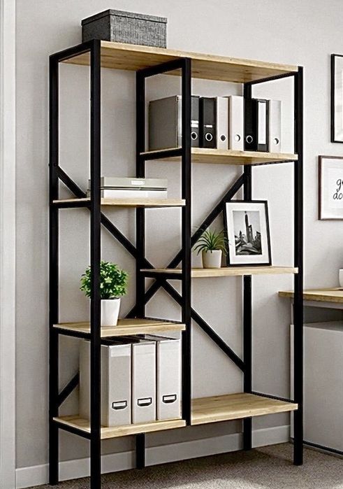 Стелаж Лофт | Сучасний дизайн, висока якість. В офіс , будинок