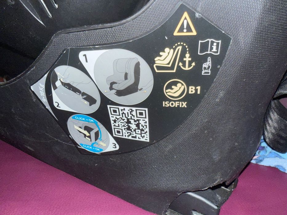 Cadeira auto isofixo