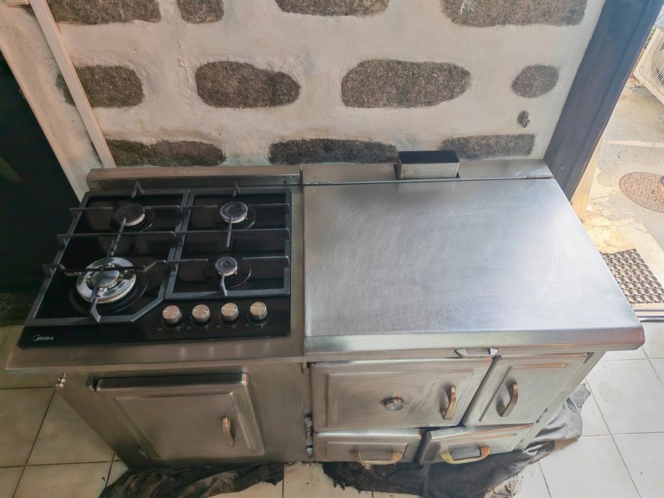 Fogão Misto Inox