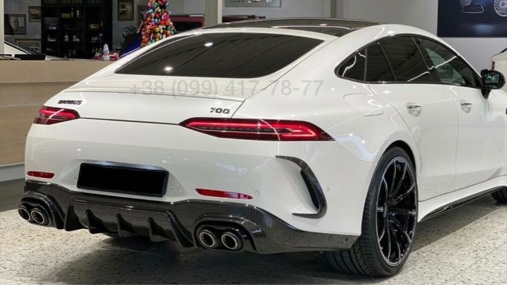 Обвес BRABUS Mercedes AMG GT X290 W290 Губа Насадки Спойлер Диффузор