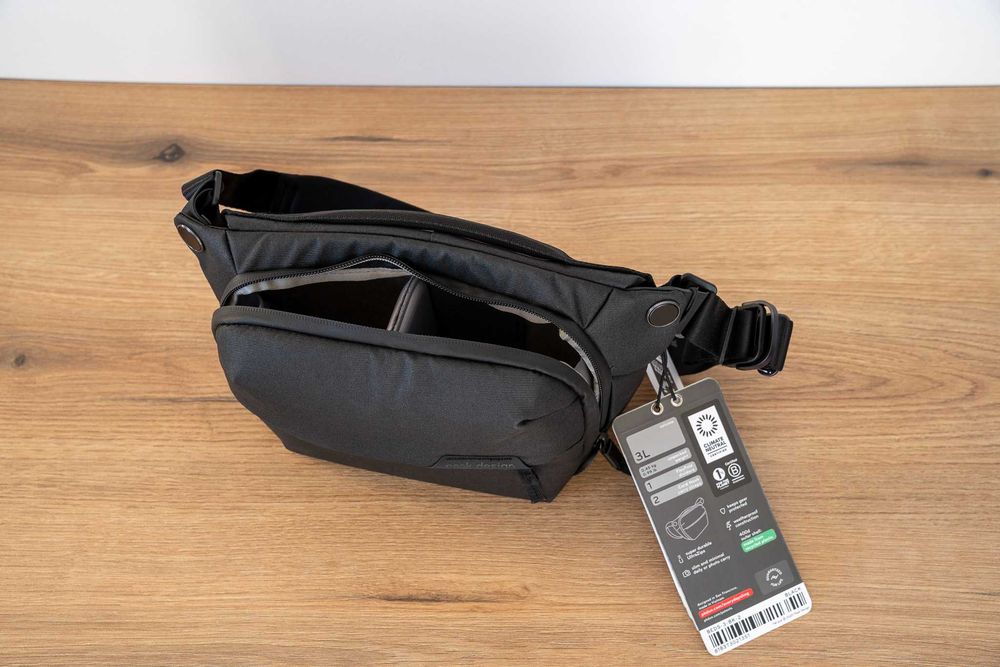Torba fotograficzna na ramię Peak Design Everyday Sling, 3l, czarna NOWA