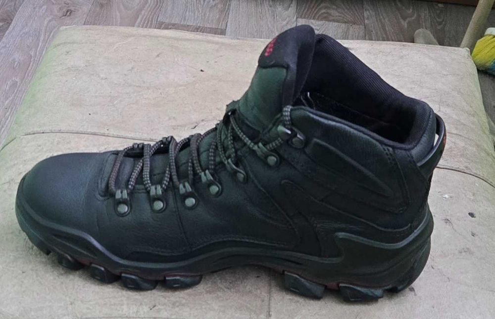 " Ecco Як" кожаные ботинки