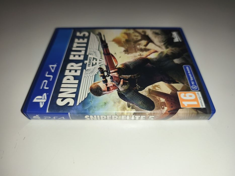 Gra Ps4 Sniper Elite 5 France wersja PL gry PlayStation 4 Crash Mafia GTA V Sonic Uncharted Lego UFC Rayman Sonic