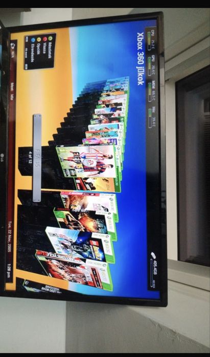 Xbox 360 500GB Limited Edition Blue 12 gier