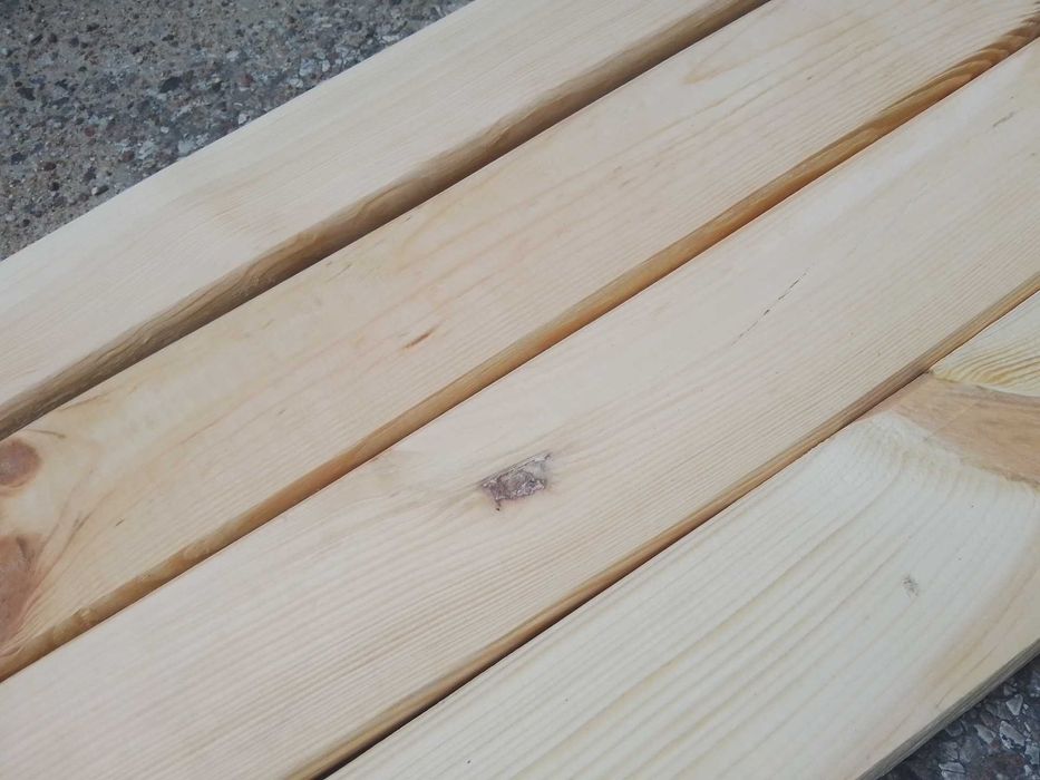 Sztacheta sosnowa, heblowana