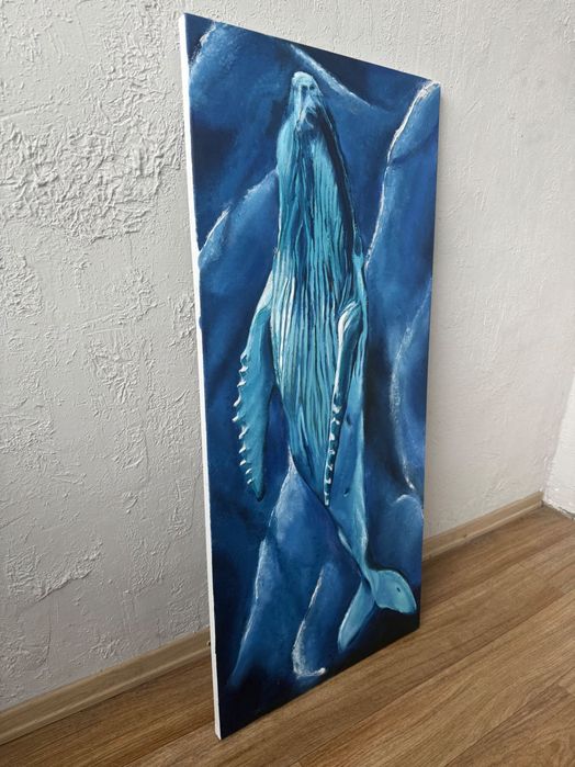 сучасна картина з китом