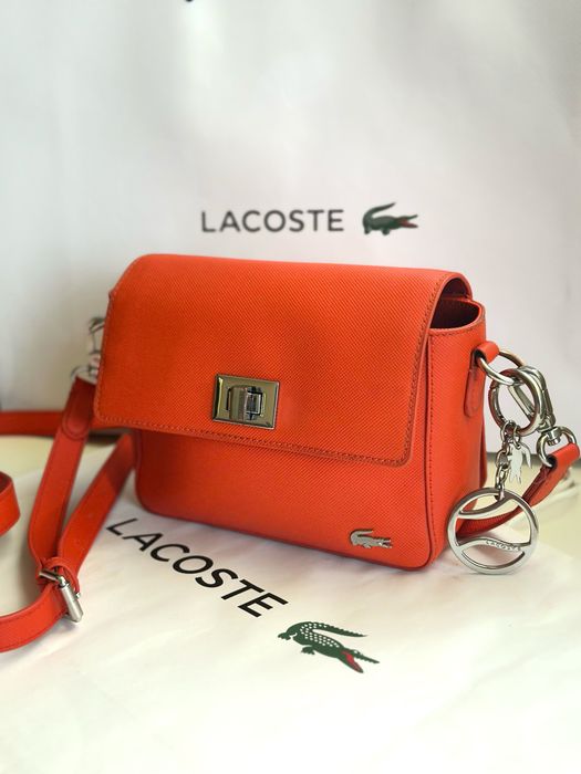 Сумочка Lacoste original помаранчева