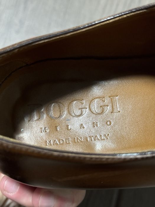 Дербі Boggi Milano Shoes  р44  28.5 см
