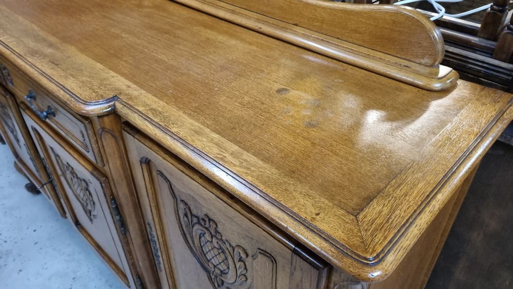 Komoda i witrynka ludwikowska zestaw ludwik