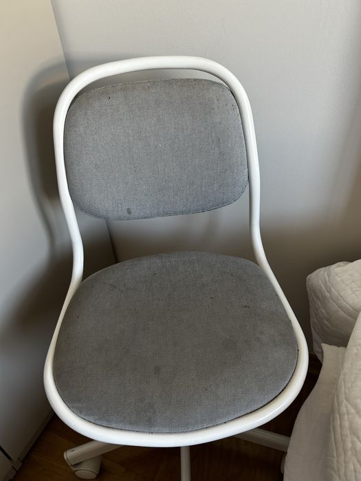 Krzesło do biurka dziecięce Ikea Orfjall szare