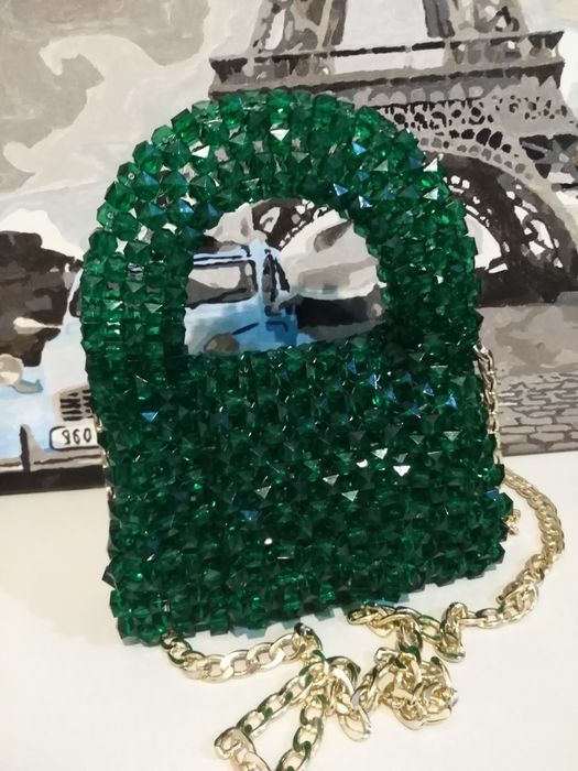 Сумка із намистин