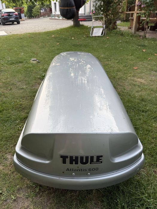 Box dachowy Thule Atlantis 600 - Srebrny