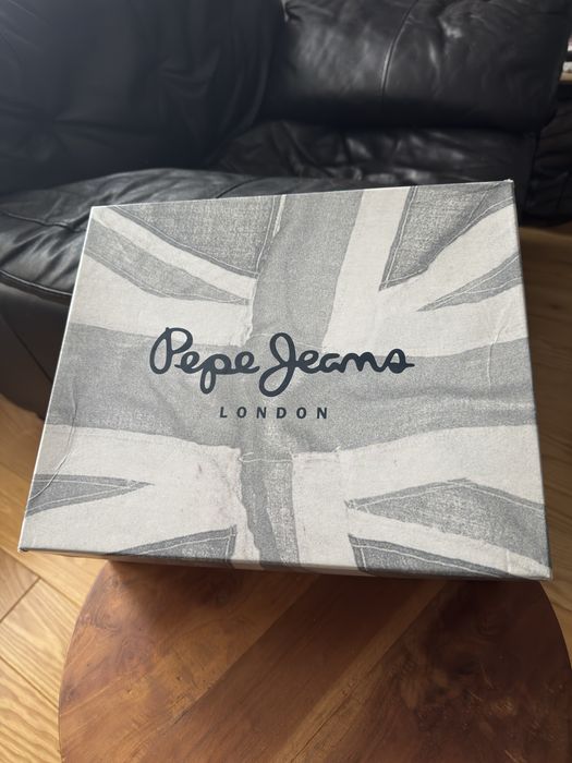 Pepe Jeans ICON BOOT CLEAN Leather Boots DK MOKA r. 42 z pudełkiem