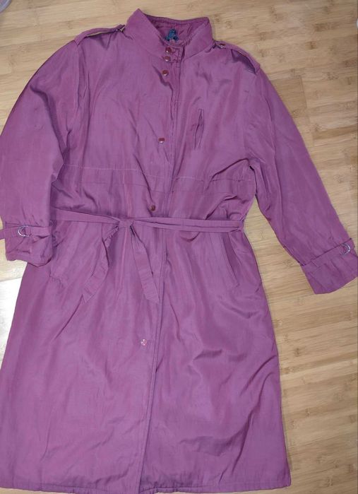 Пальто осеннее на подкладке большого размера