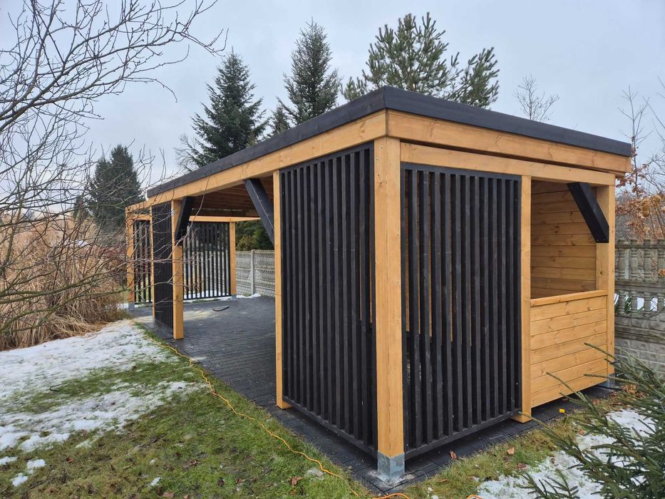 PROMOCJA -10% | •••• Domek narzędziowy •••• BARTEK 5x4 drewutnia producent DREWNOTRIK