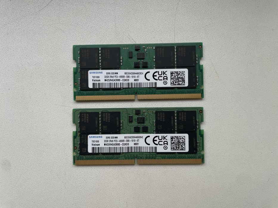 New DDR5 32 Samsung sodimm для ноутбука