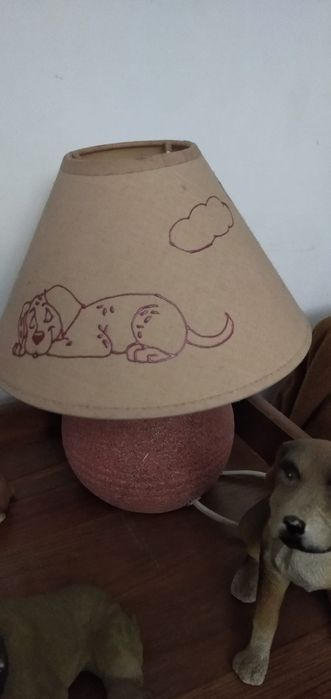 Vendo candeeiros de mesa e de secretária