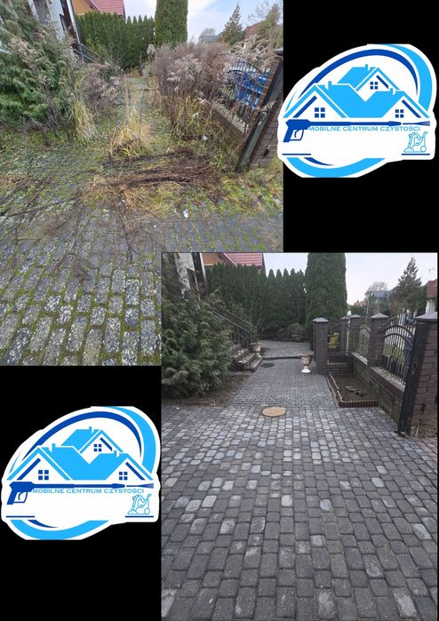 Mycie kostki Stargard Mycie elewacji Stargard Usuwanie graffiti