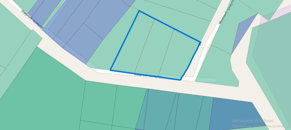 без% продаж земльної ділянки Козин