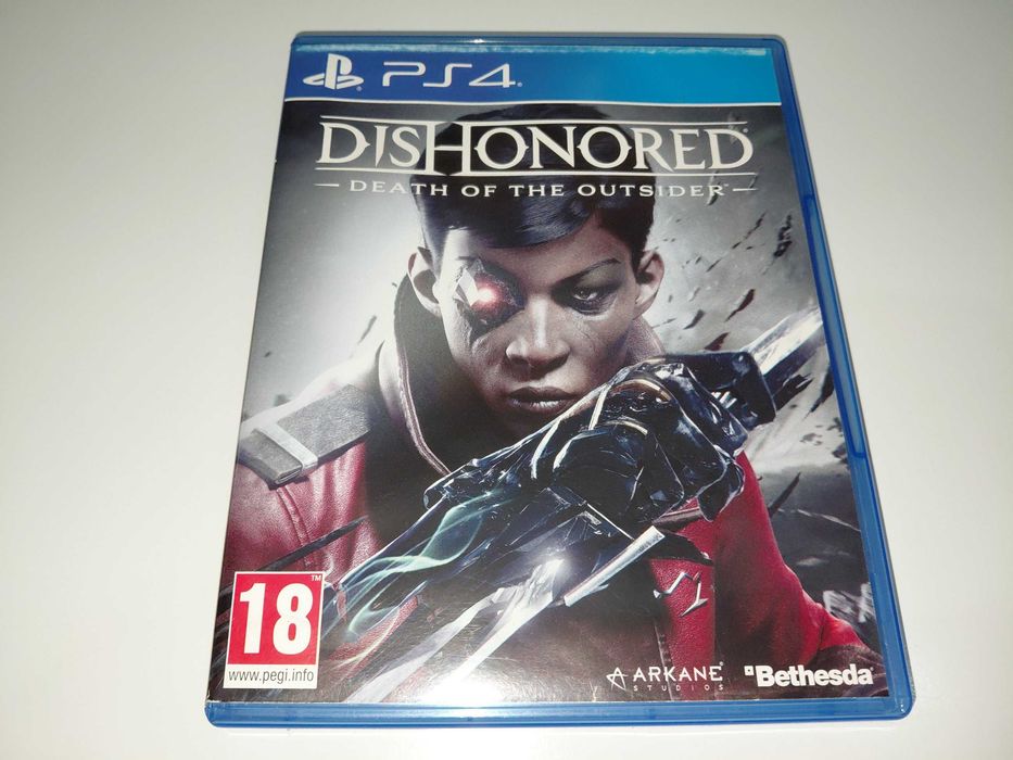 ps4 DISHONORED DEATH OF THE OUTSIDER PL postacie mówią po polsku gra akcji i skradanka unikat