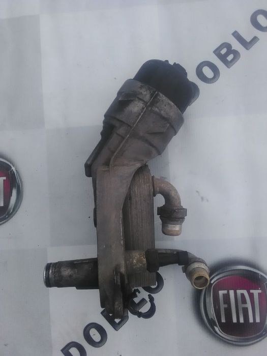Корпус масляного теплообменник 1.3 1.6 1.9 Doblo Добло Combo Punto 0