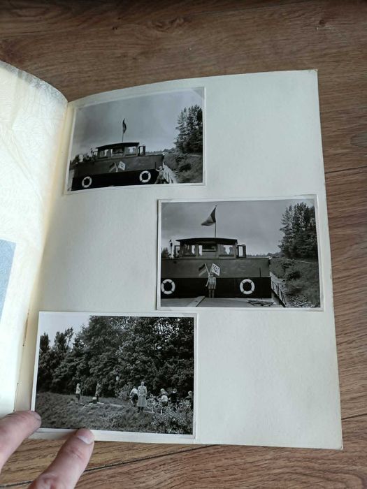 Stary album ze zdjęciami prl ddr