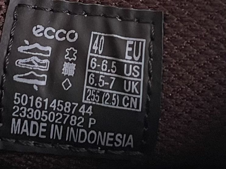 Сліпони Ecco Byway 40 р ОРИГІНАЛ