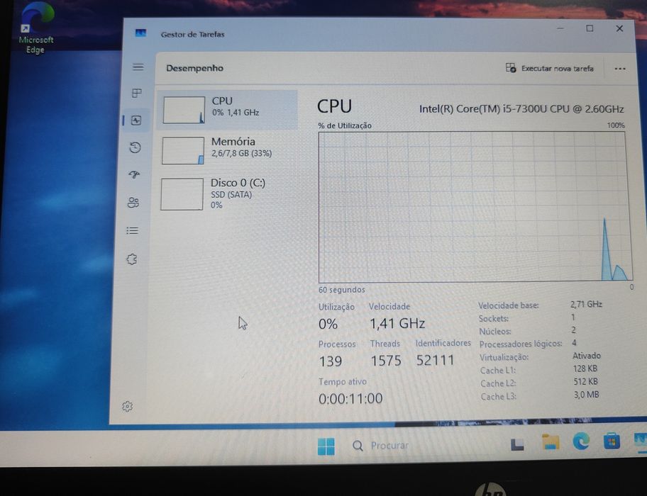 Portátil HP EliteBook 840r G4 14" i5 7th 8GB RAM 256GB SSD