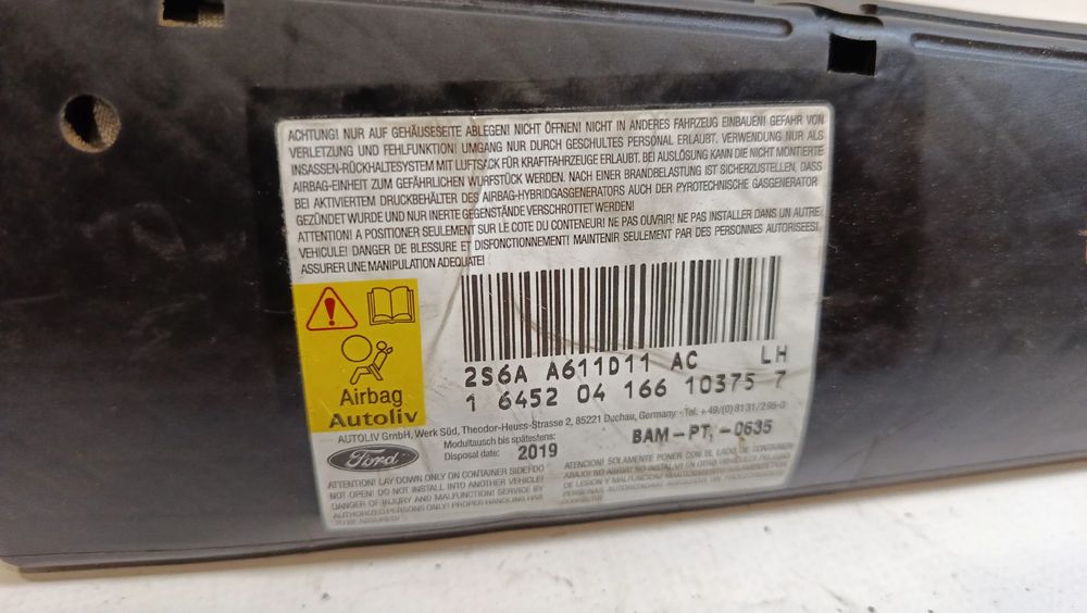 Airbag banco esquerdo FORD Fiesta V (JH_, JD_)