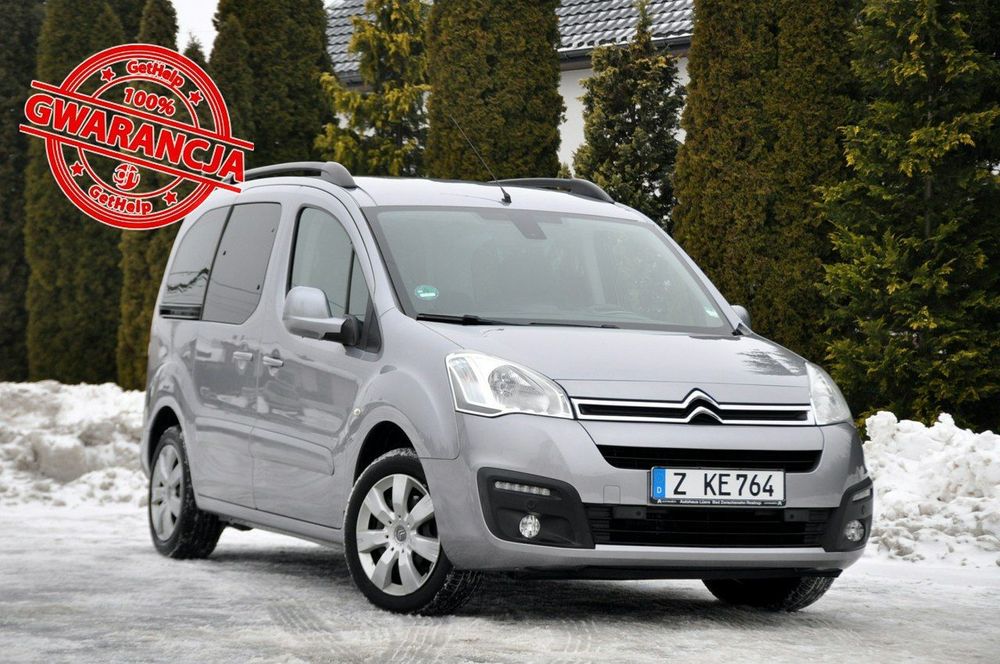 Citroën Berlingo 1.6HDI(99KM)*93tyś.km*Lift*Led*CarPlay*2xParktronik*Klima*I Wł*ASO