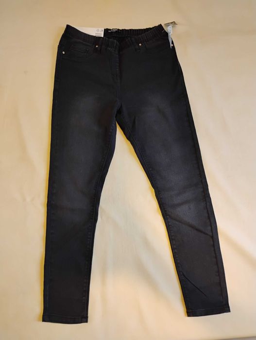 Spodnie damskie jegginsy czarne TOM & ROSE rozmiar XL - NOWE