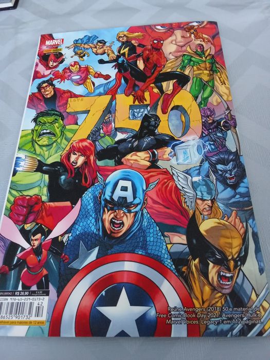 B.D. Marvel : Vingadores - formato A4