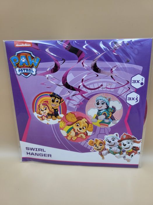 Ozdoby zawieszki dekoracyjne imprezowe Psi Patrol