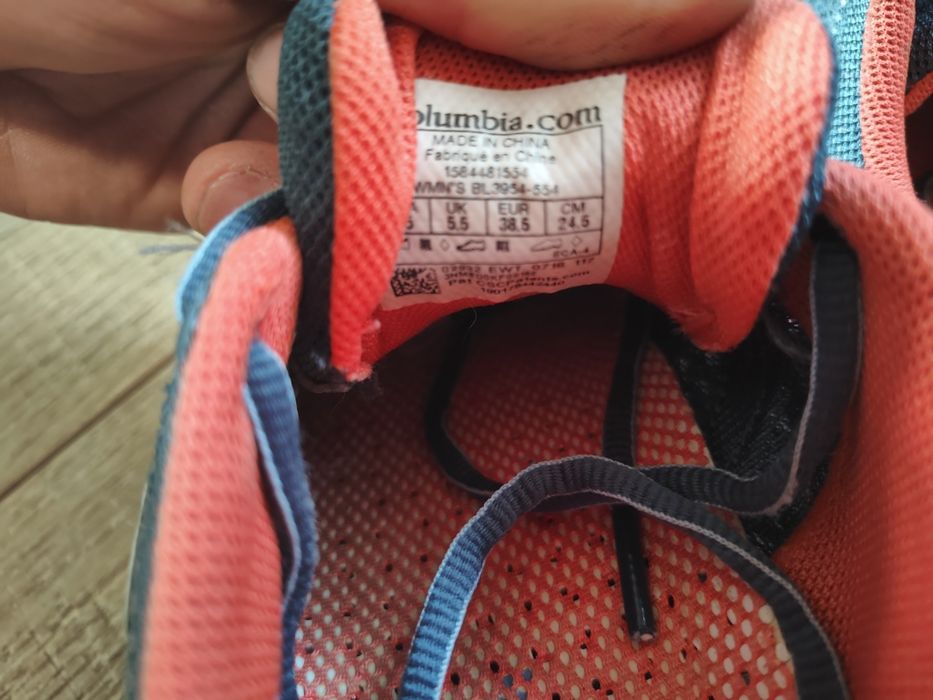 Кросівки Columbia 38.5 24.5см кроссовки кеди для бігу