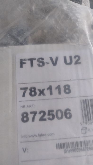 Okna dachowe fakro 78/118