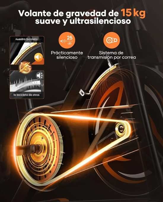 Bicicleta Spinning Toputure TEB3 - NOVA e em caixa