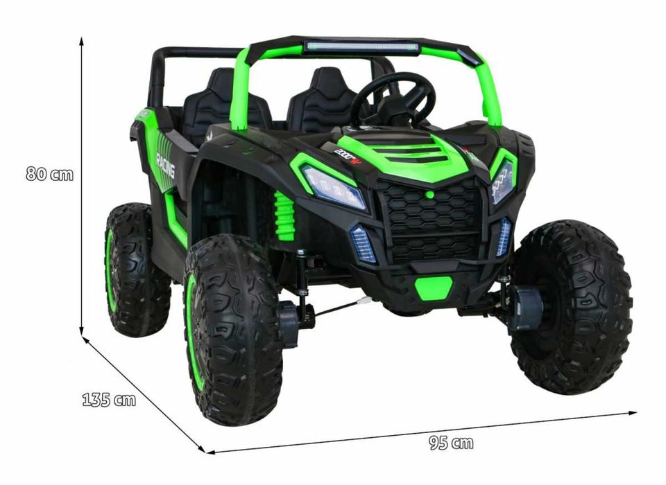 Duze Auto na Akumulator Buggy ATV 24V/14Ah  Racing 4x200W A032 Pilot